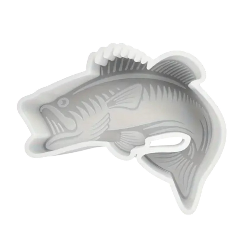 Bass fish freshie silicone mold for crafting